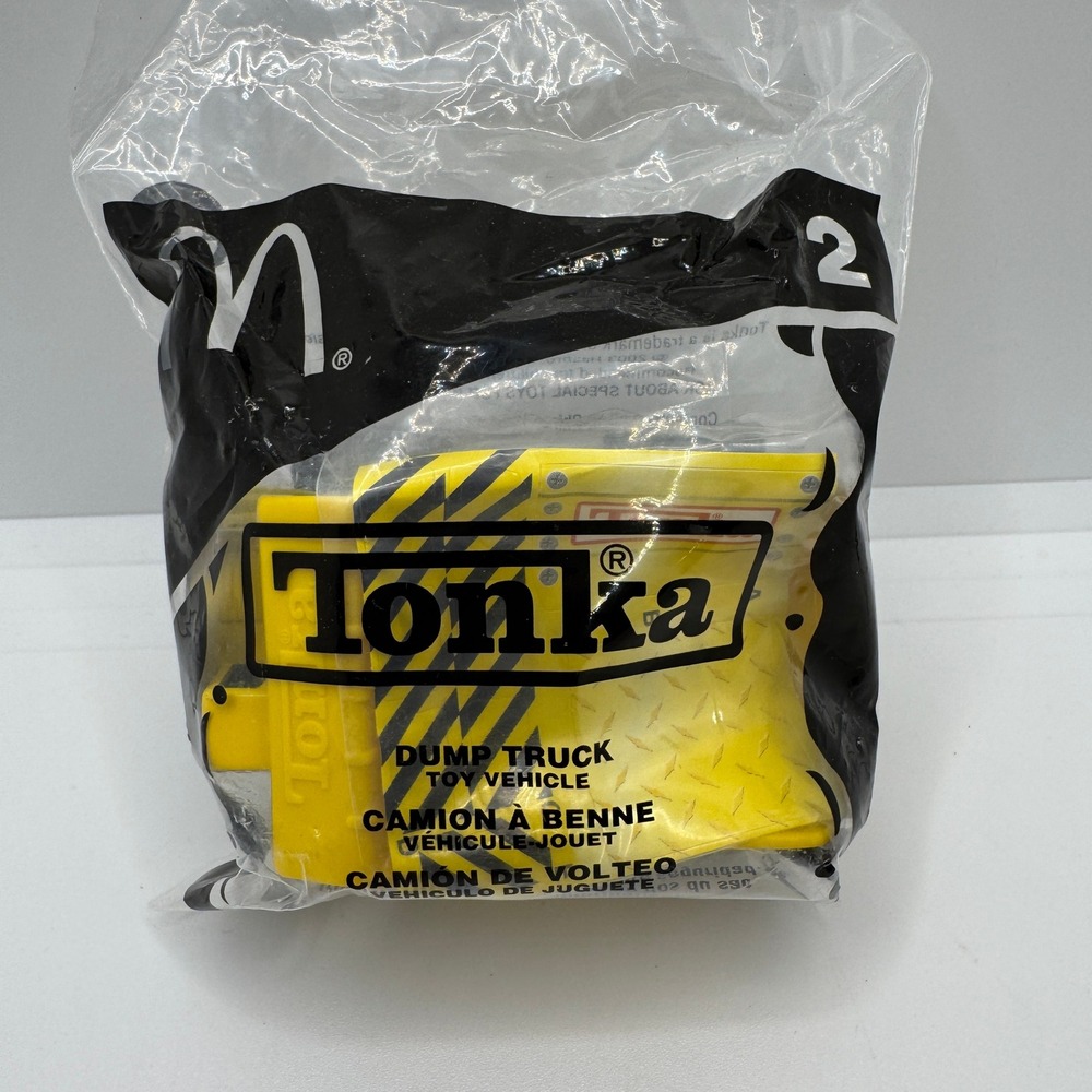Tonka Dump Truck Toy Vehicle McDonald's Happy Meal Toy #2 2003‎ New